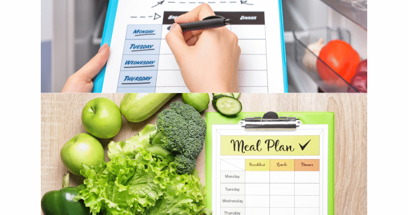 Meal Shopping and Planning Blog Graphic